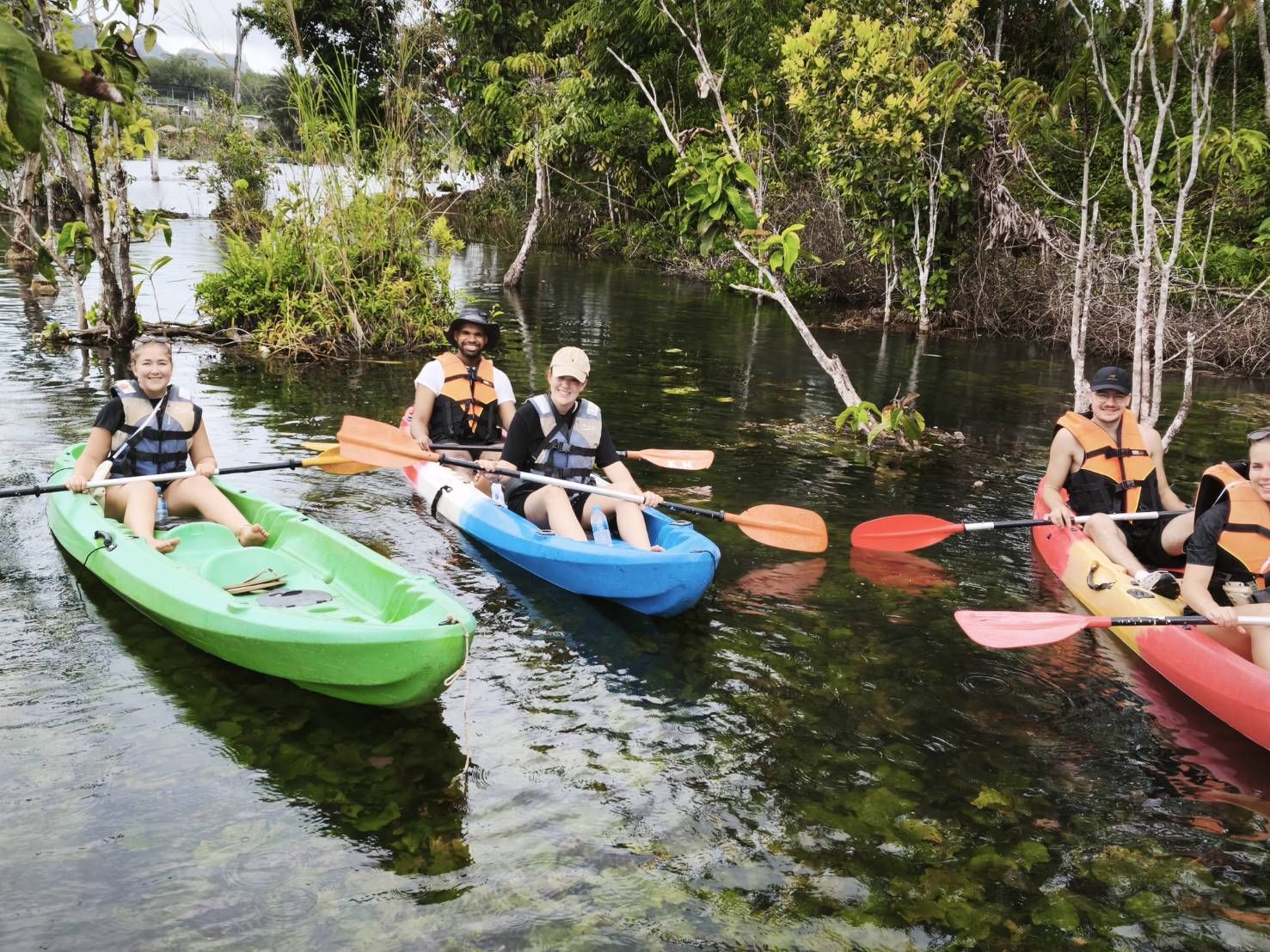 Crystal-Clear Emerald Water
